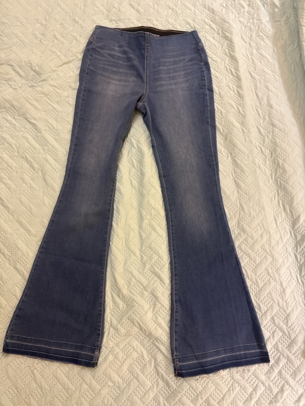 INC International Concepts Women's Medium Blue Flare Jeans